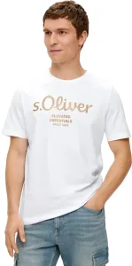 s.Oliver T-shirt da uomo Regular Fit 10.3.11.12.130.2141458.01D2 L