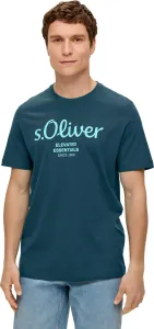 s.Oliver T-shirt da uomo Regular Fit 10.3.11.12.130.2141458.69D1 S