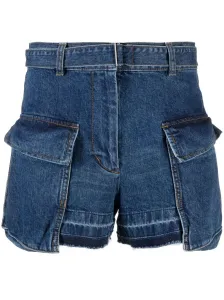 SACAI - Pantaloncino Di Jeans Cargo #1097185