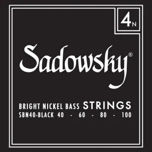 Sadowsky Black Label 4 40-100 #34379