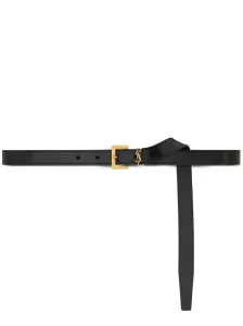 SAINT LAURENT - Cintura Cassandre In Pelle #3101612