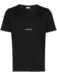SAINT LAURENT - T-shirt In Cotone #2448277