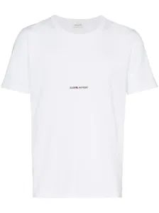 SAINT LAURENT - T-shirt In Cotone #1065427