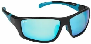Salmo Sunglasses Black/Bue Frame/Ice Blue Lenses Occhiali da pesca