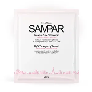 SAMPAR Maschera viso idratante (H2O Emergency Mask) 3 ks