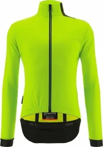 Santini Vega Multi Jacket with Hood Verde Fluo L Giacca da ciclismo, gilet