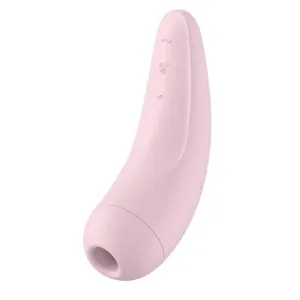 Satisfyer Vibratore per la stimolazione del clitoride Curvy 2+ Pink