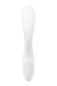 Satisfyer Vibratore per stimolazione del clitoride Rrolling Pleasure White