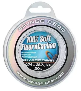 Savage Gear Soft Fluoro Carbon Trasparente 0,30 mm 6 kg 50 m