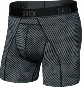 SAXX Kinetic Boxer Brief Optic Camo/Black S Intimo e Fitness