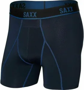 SAXX Kinetic Boxer Brief Navy/City Blue L Intimo e Fitness