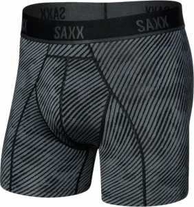SAXX Kinetic Boxer Brief Optic Camo/Black 2XL Intimo e Fitness
