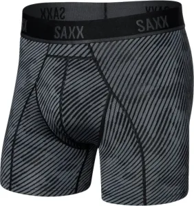 SAXX Kinetic Boxer Brief Optic Camo/Black XS Intimo e Fitness