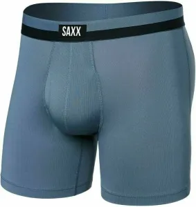 SAXX Sport Mesh Boxer Brief Stone Blue L Intimo e Fitness