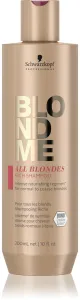 Schwarzkopf Professional Shampoo per capelli biondi normali e forti BLONDME All Blondes (Rich Shampoo) 1000 ml