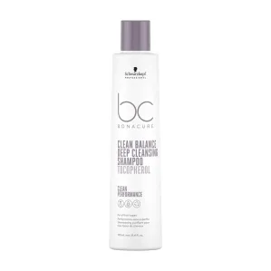 Schwarzkopf Professional BC Bonacure Clean Balance Deep Cleansing Shampoo Tocopherol shampoo detergente profondo per tutti i tipi di capelli 1000 ml