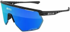 SCICON Aerowing Carbon Matt/SCNPP Multimirror Blue/Clear Occhiali da ciclismo