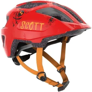 Scott Spunto Kid Florida Red Solo una taglia Casco da ciclismo per bambini
