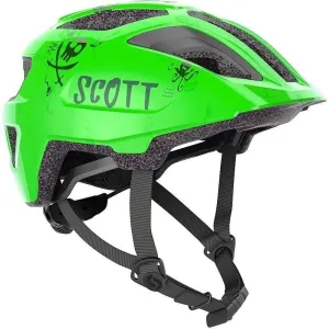 Scott Spunto Kid Fluo Green Casco da ciclismo per bambini