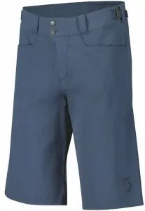 Scott Trail Flow w/pad Metal Blue XL Pantaloncini e pantaloni da ciclismo