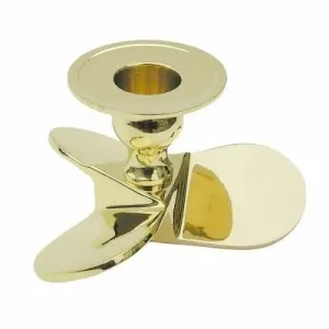 Sea-Club Candlestand - Ship's propellor - brass