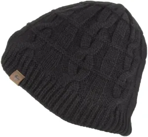 Sealskinz Waterproof Cold Weather Cable Knit Beanie Black L/XL