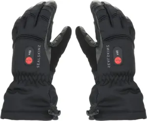 Sealskinz Waterproof Heated Gauntlet Gloves Black XL