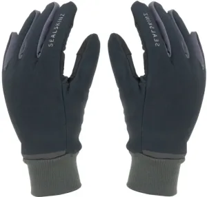 Sealskinz Waterproof All Weather Lightweight Glove with Fusion Control Black/Grey M guanti da ciclismo
