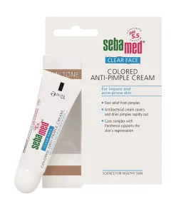 Sebamed Crema colorante per acne Clear Face (Coloured Anti-Pimple Cream) 10 ml