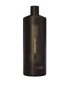Sebastian Professional Shampoo nutriente per lucentezza e morbidezza dei capelli Dark Oil (Lightweight Shampoo) 1000 ml