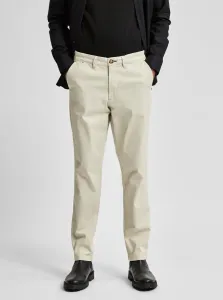Cream Chino Pants Selected Homme Miles - Men #829003