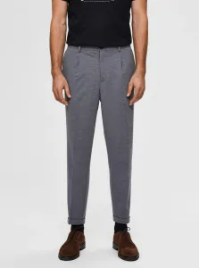 Grey Shortened Pants Selected Homme-Jim - Men