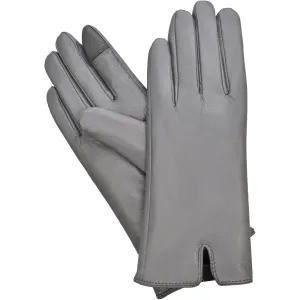 Semiline Woman's Women Leather Antibacterial Gloves P8201 #173518