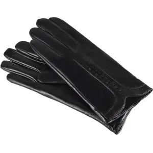Semiline Woman's Women Leather Antibacterial Gloves P8206 #197099