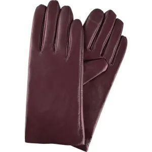Semiline Woman's Women Leather Antibacterial Gloves P8212 #173504