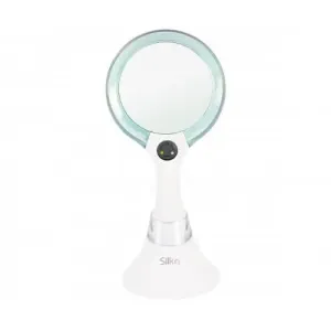 Silk`n Specchio con supporto di ricarica MirrorLumi LED