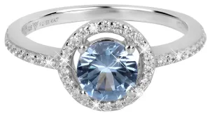 Silver Cat Affascinante anello con cristalli SC293 54 mm