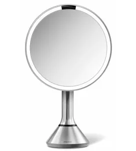 Simplehuman Specchio con controllo touch dell'intensità della luce Dual Light acciaio