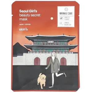 skin79 Maschera in tessuto antirughe Seoul Girl`s Beauty Secret Mask (Wrinkle Care Mask) 10 x 20 g