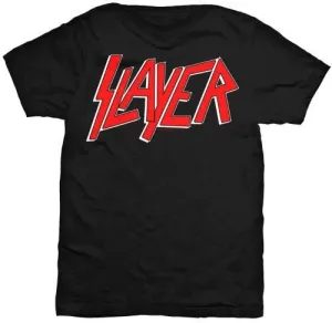 Slayer Maglietta Classic Logo Black XL