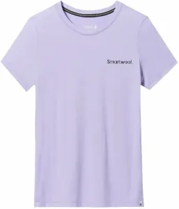 Smartwool Women's Explore the Unknown Graphic Short Sleeve Tee Slim Fit Ultra Violet M Maglietta outdoor