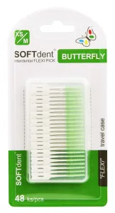SOFTdent Butterfly FLEXI PICK 48 pz
