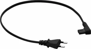 Sonos One/Play:1 Short Power Cable Black 0,5 m Nero