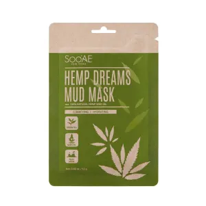 SOO`AE Maschera viso detergente di fangoHemp Dreams (Mud Mask) 12 g
