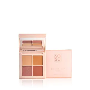 SOSU Cosmetics Palette di ombretti Nude (Eyeshadow Quad) 4,8 g