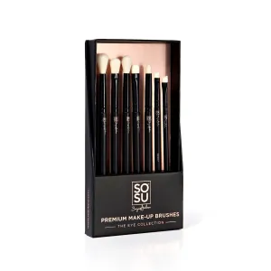 SOSU Cosmetics Set di pennelli per occhi (Premium Make-up Brushes)