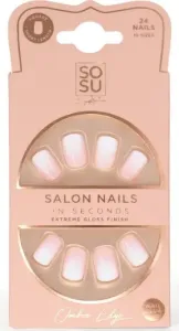 SOSU Cosmetics Unghie artificiali Ombre Edge (Salon Nails) 24 pz