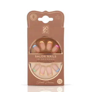 SOSU Cosmetics Unghie finte Sweet Dreams (Salon Nails) 30 pz