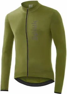 Spiuk Anatomic Winter Jersey Long Sleeve Maglia Khaki Green 3XL