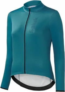 Spiuk Anatomic Winter Jersey Long Sleeve Woman Maglia Turquoise Blue XL
